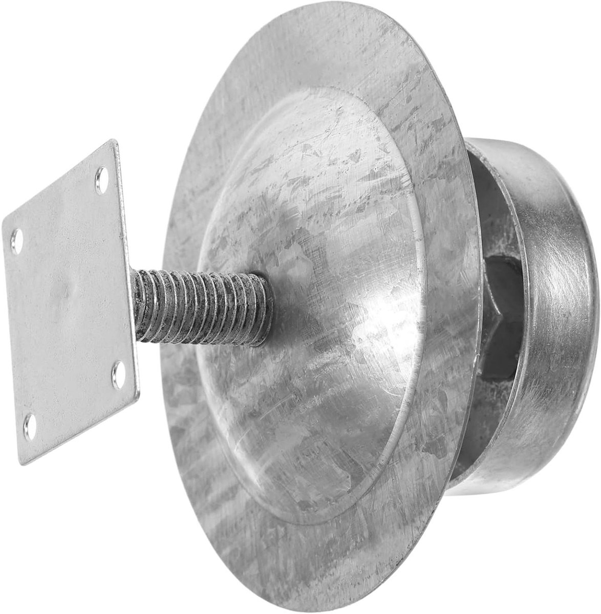 Bijenstal Accessoire - Hives Ondersteuning - Bijen Houden - Mierenwerend Ontwerp - 8.5 x 8.5 cm - Zilver