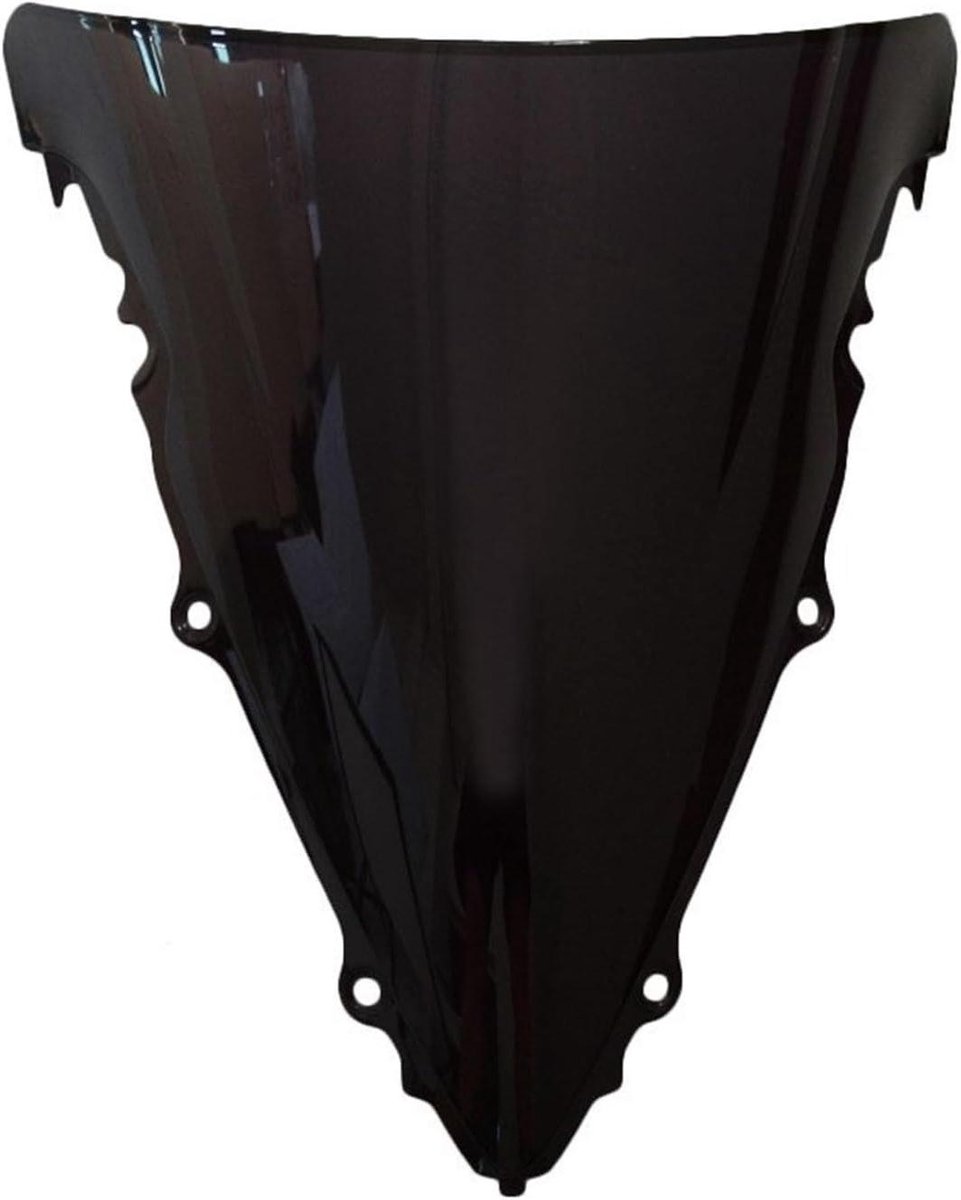 Motorfiets Windscherm - Voorruit Kuip - Comfortabel Rijden - Dubbele Bubble Design - 250g - Zwart