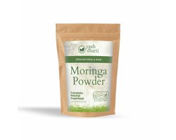 Yash Dharti Biologische Moringa Bladpoeder (India) 200g — Puur Superfood voor o.a. Smoothies | Rijk aan Vitaminen, IJzer & Antioxidanten