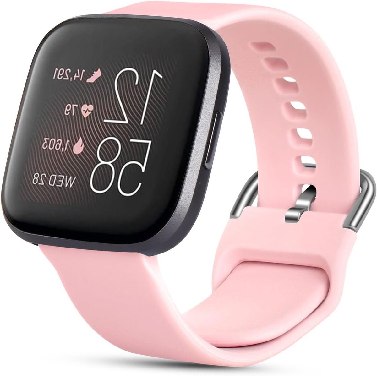 Verstelbare Horlogeband Geschikt voor Fitbit Versa 2, Versa en Versa Lite - Duurzaam en Comfortabel Design