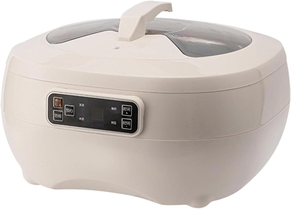Elektrische Rijskast - Deeg Fermentatie - Brood Yoghurt Maken - LCD Display Timer - 5L Capaciteit - Wit
