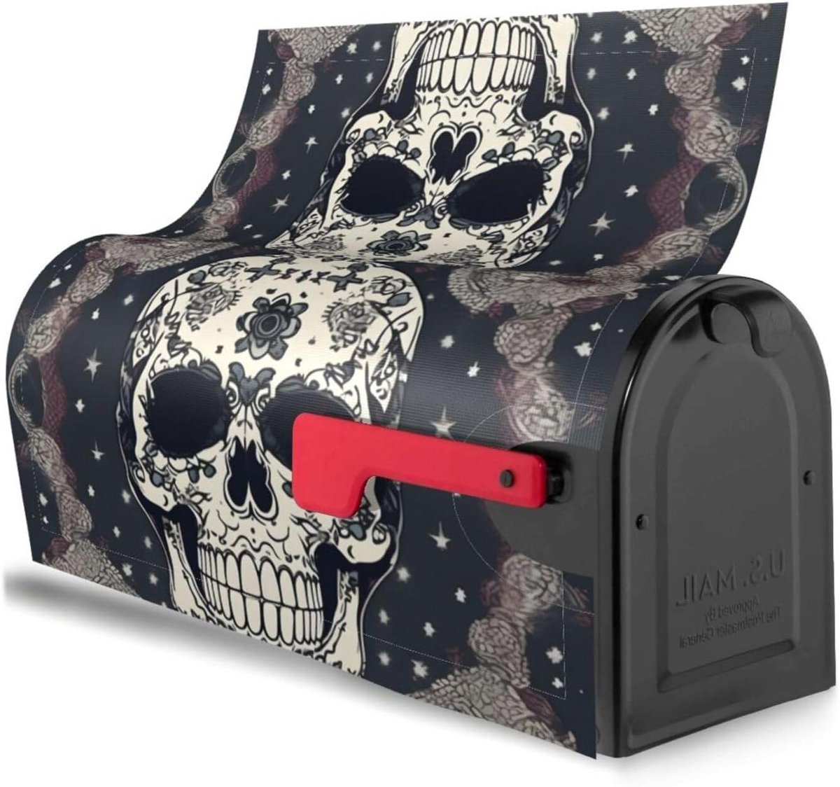 Brievenbus Cover - Brievenbus Decoratie - Huis Verfraaien - Waterdicht Polyester - 53x46 cm - Zwart