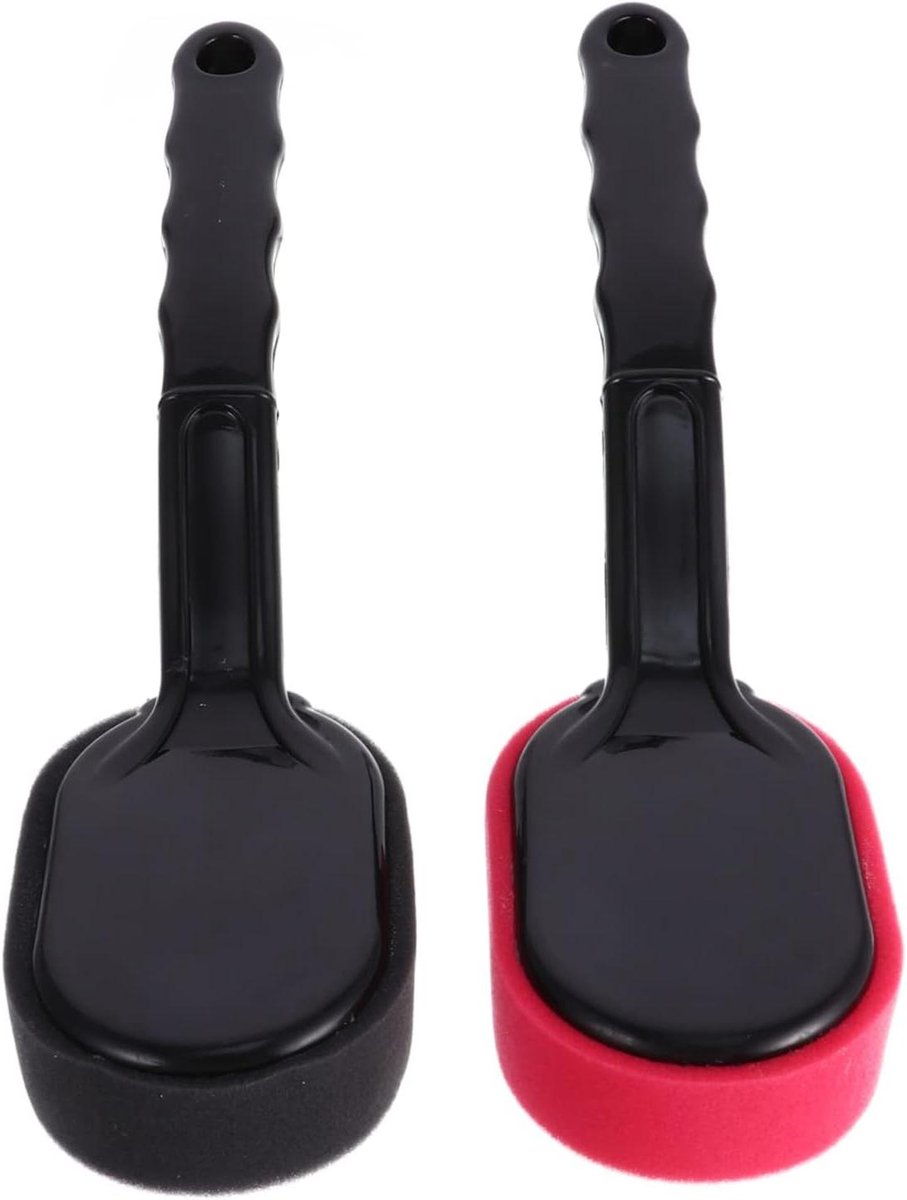 Auto Schoonmaakborstel Set - Polijstpads Spons - Banden Waxen - Duurzaam Efficiënt Gebruik - 26X15cm - Diverse Kleuren