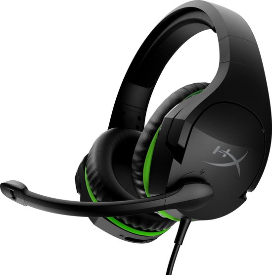 HyperX Cloud Stinger Core Console Gaming Headset - Black/Green (Xbox One)