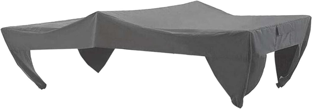 Tafeltennis Tafelhoes - Ping Pong Cover - Tafel Beschermen - Waterdicht Materiaal - 280x153x73cm - Grijs