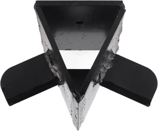 Hydraulische houtkliever met dwarssnijkop en stalen houthakkerskop - Elektrisch - Horizontaal kloven - Houtklover. van Merkloos	 — afbeelding 4