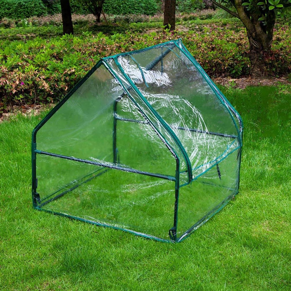 Draagbare Mini Broeikas - Kweekkas Tuinrek - Planten Beschermen - Handige Montage - 36 inch Hoog - Transparant