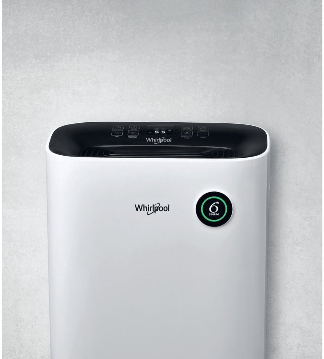 Whirlpool DE20W5252 6,5 l 44 dB 420 W Zwart, Wit