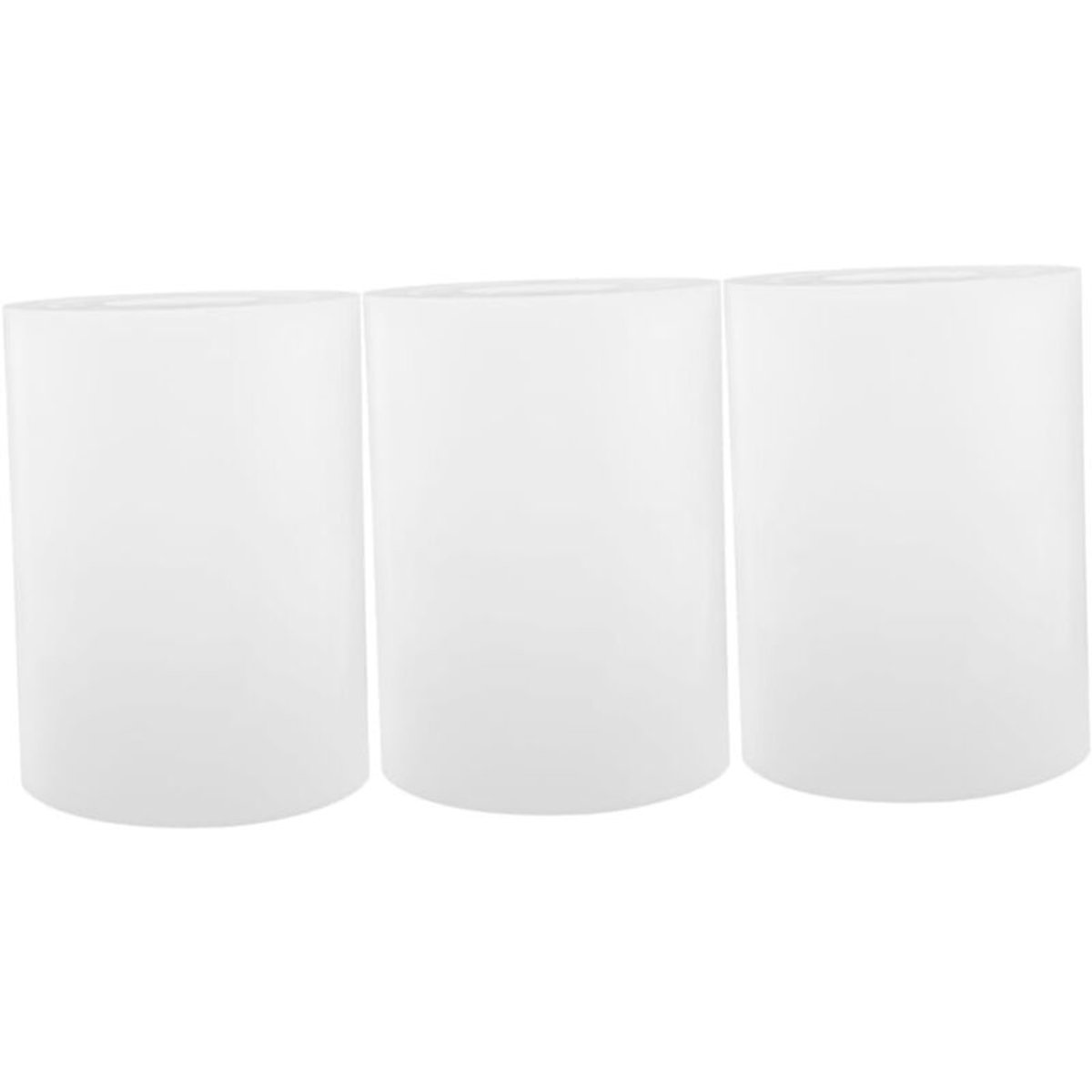 Een set van 3 acryl lampenkappen, ledstrips, een tafellamp, een witte lampenkap en accessoiresgeschikt voor de tafellamp.