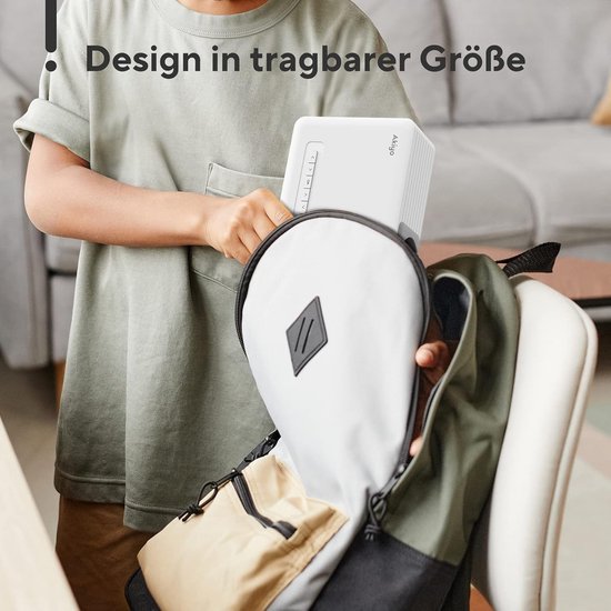 Mini Projector - Draagbare Beamer - Home Cinema - Automatische Keystone - 15000 Lumen - Zwart van MINI — afbeelding 5