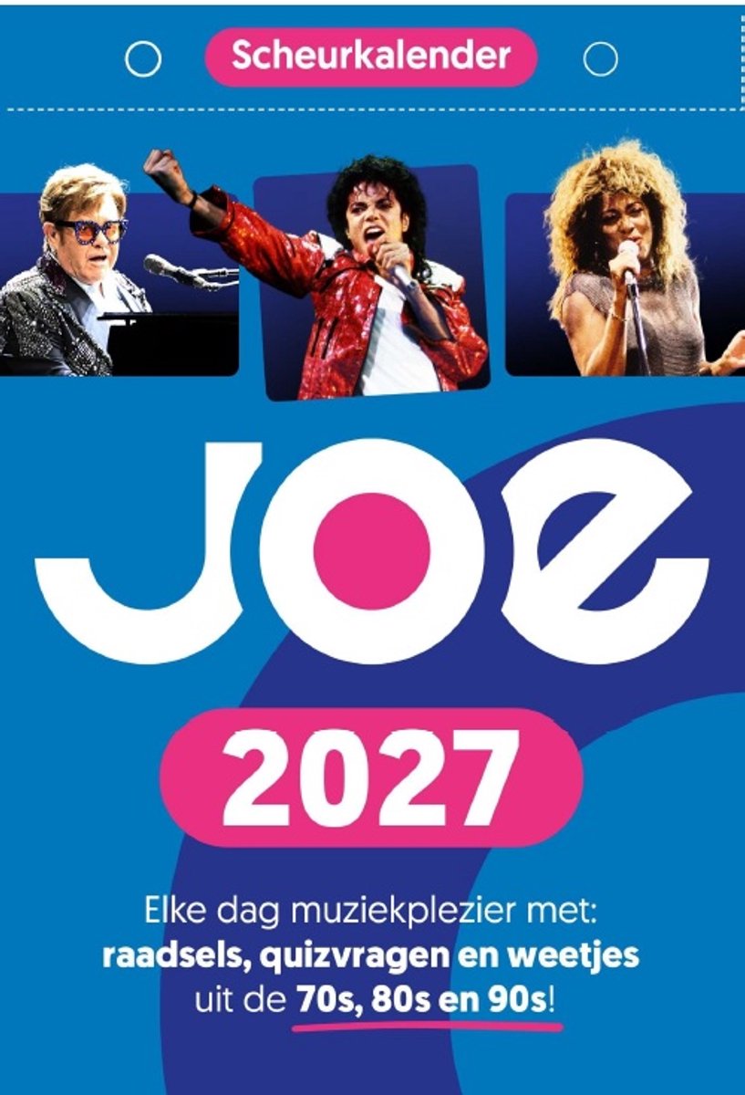 JOE Music scheurkalender 2027