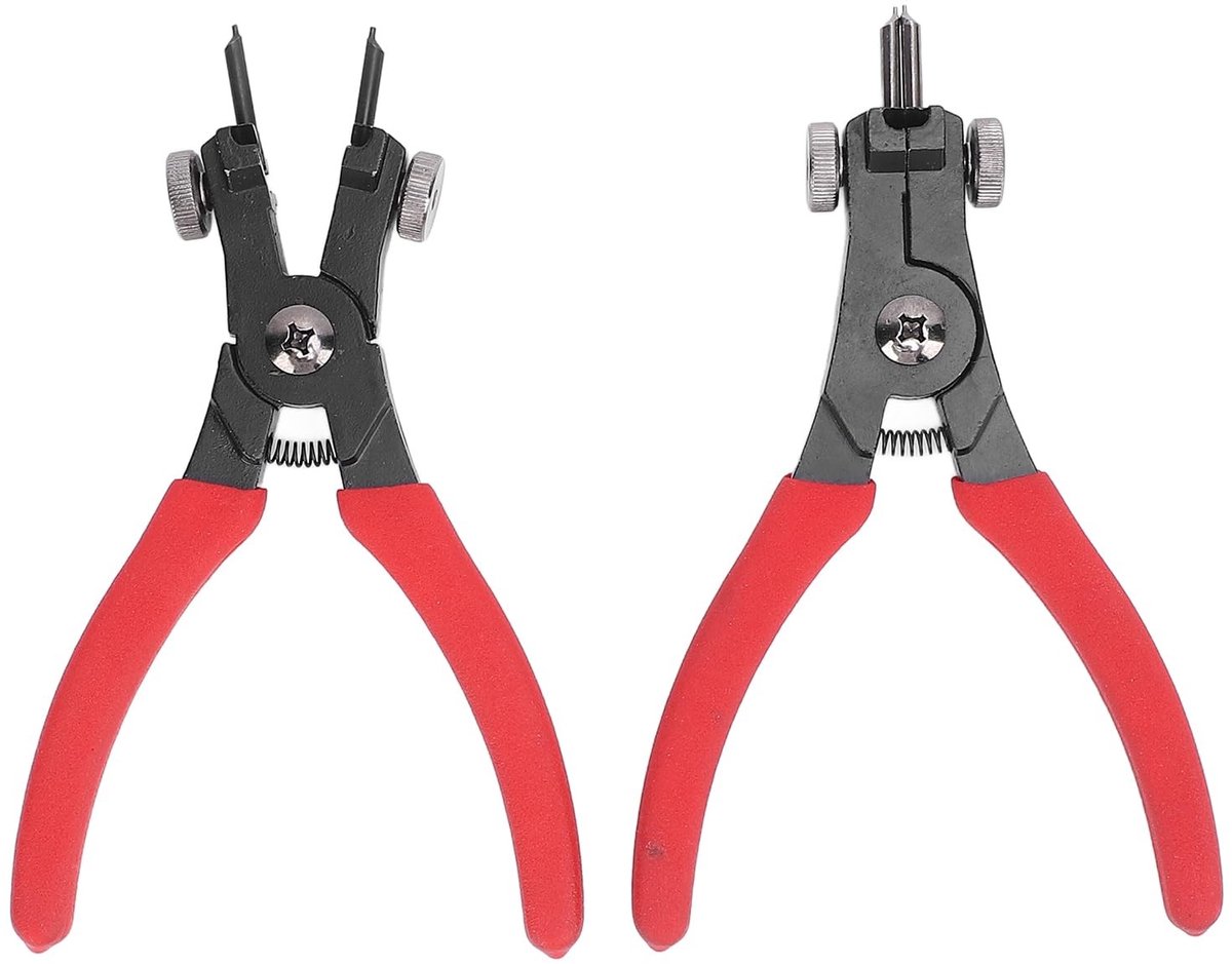 Dailygoods- Borgveertang Heavy Duty - Verstelbare Tang - Intern/Extern - Ergonomisch Ontwerp - Robuuste Constructie - Inclusief Opbergkoffer