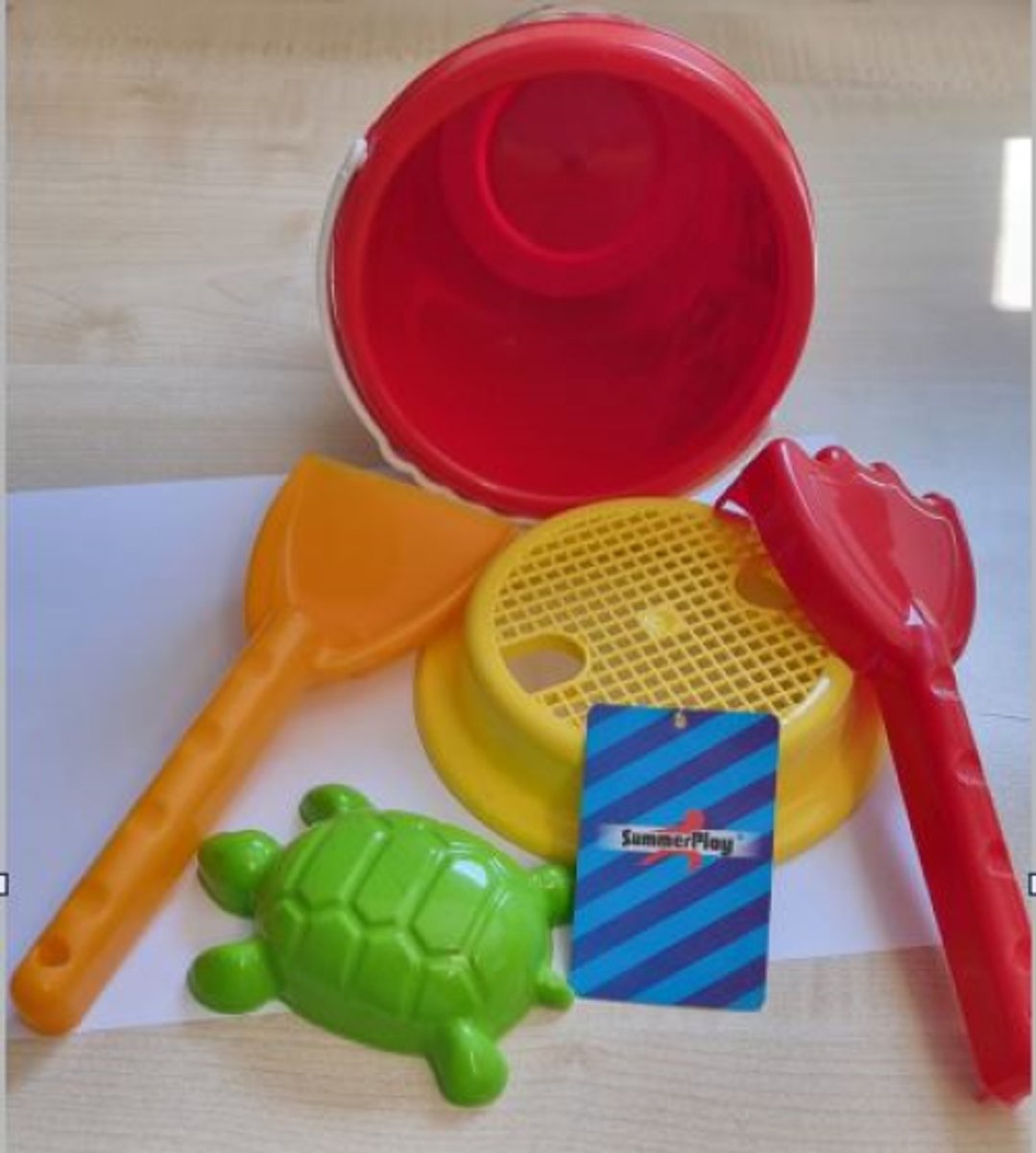 Strandemmer set Funny Beach 5 delig - Strand speelgoed -
