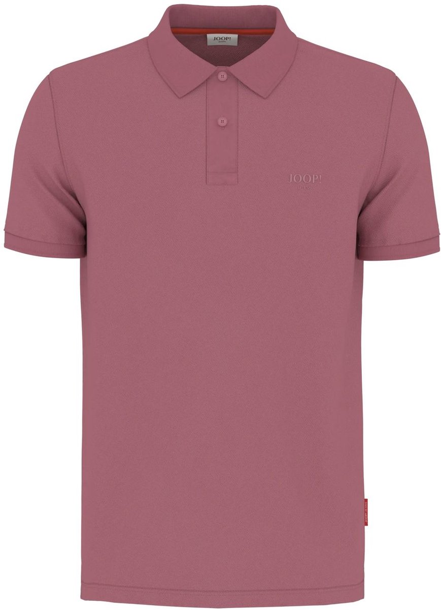 Joop! Heren Polo AMBROSIAN regular fit Roze S Volwassenen