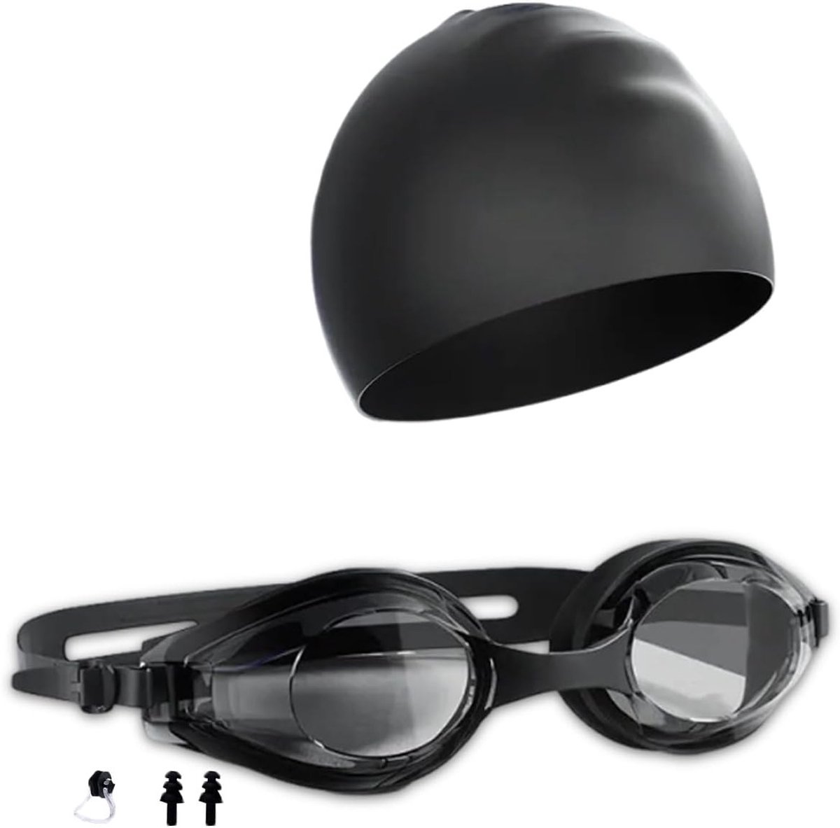 Zwemcap en Zwembril Set voor Kinderen, Anti-Fog en Anti-Lek, Ideaal voor Jongens en Meisjes, Perfect voor Zwemlessen en Vrije Tijd