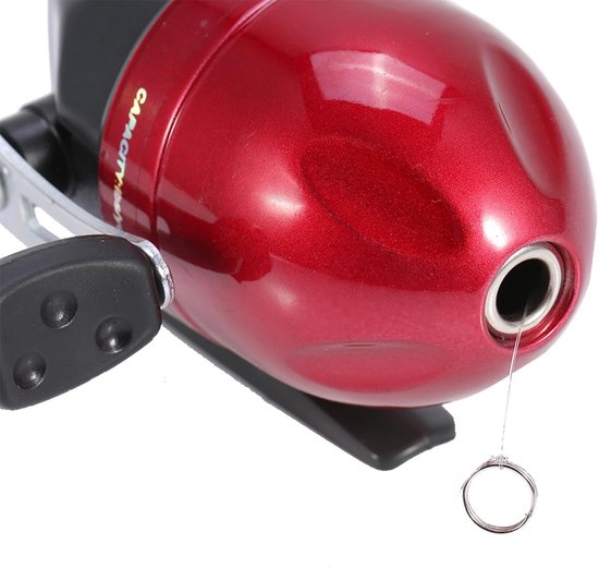 Gesloten Vismolen Hoogwaardig Materiaal - Ingebouwde Close Tackle - Stevige Metalen Spoelhoes - Gladde Lijnopening - Anticorrosief - Comfortabele Haspelhandgreep — afbeelding 3