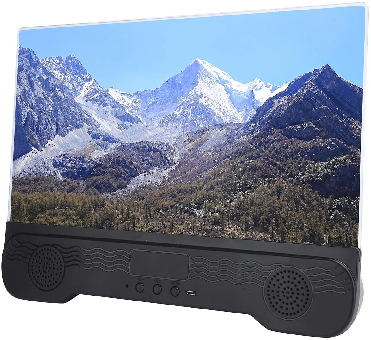 Dailygoods - Scherm Vergrootglas - Telefoonscherm Versterker - Draagbaar 14 Inch - Bluetooth-luidspreker - Geschikt voor IOS/Android - Mobiele Telefoon