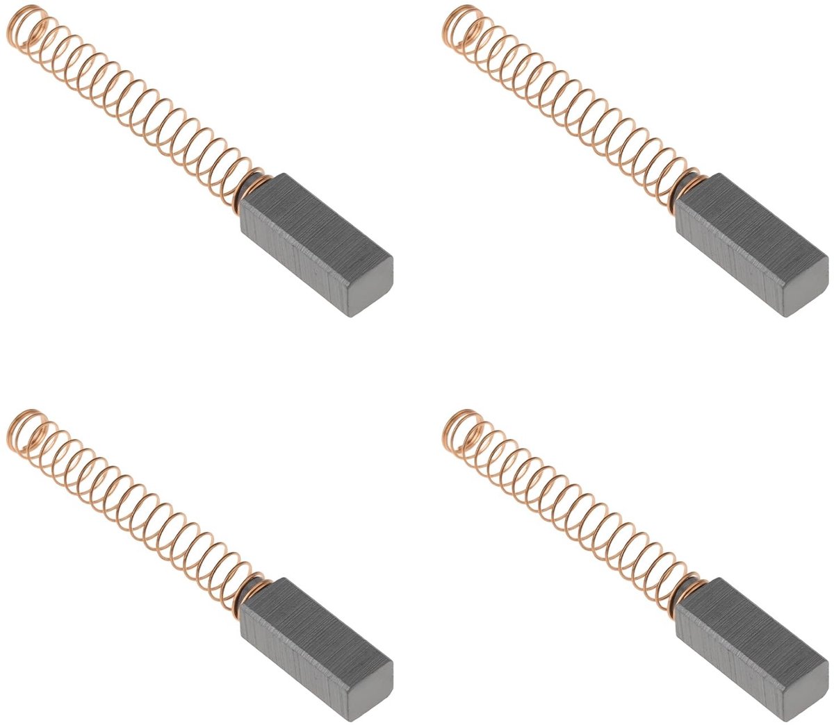 Dailygoods - 4 Stks Koolborstels voor Krups Mixer 5x6x15mm