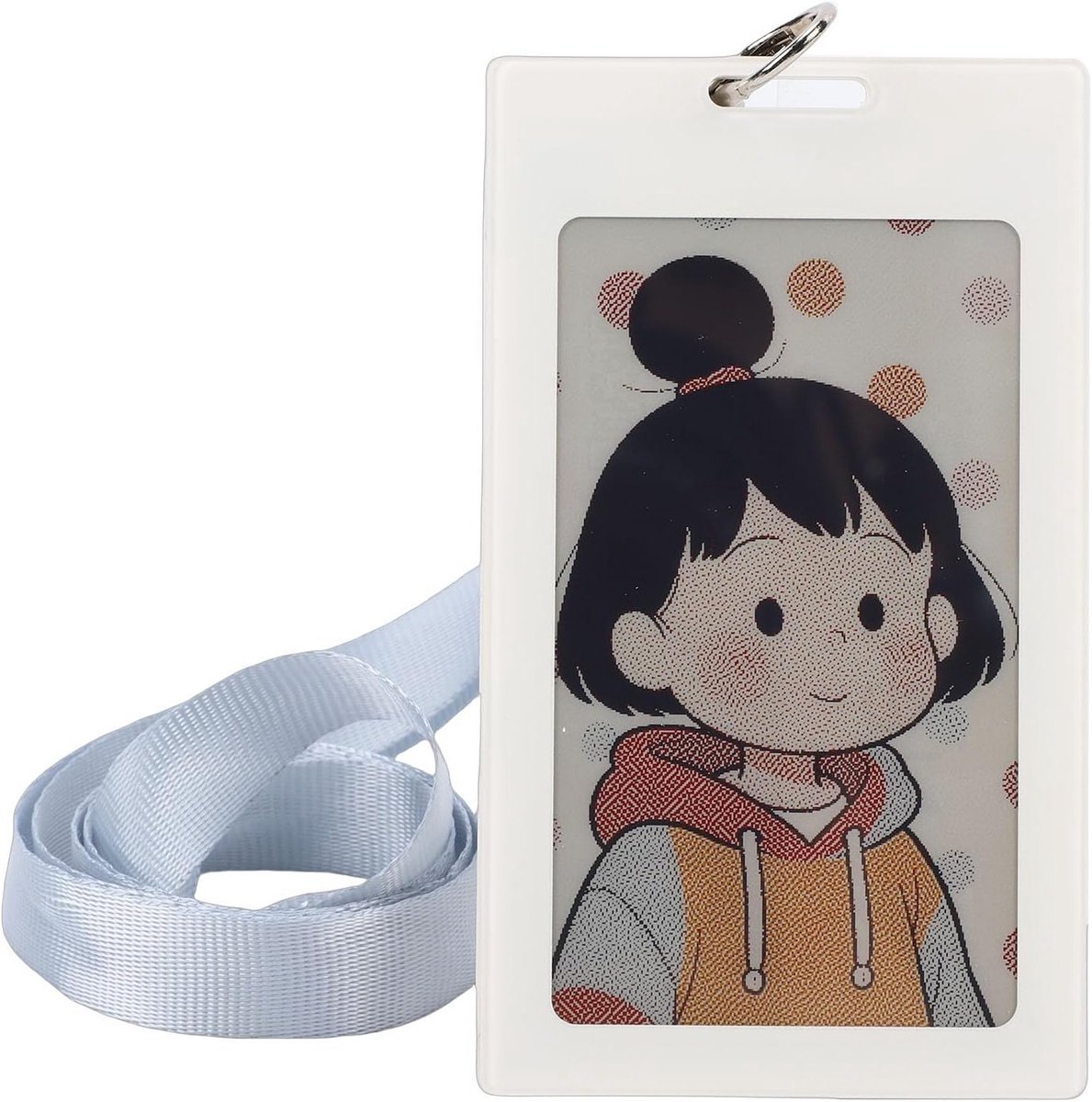 Slimme E-Ink Badge met NFC, 3.7 Inch E-Paper Scherm, Ideaal voor Werknemers en Studenten, Handig in Gebruik met Smartphone App