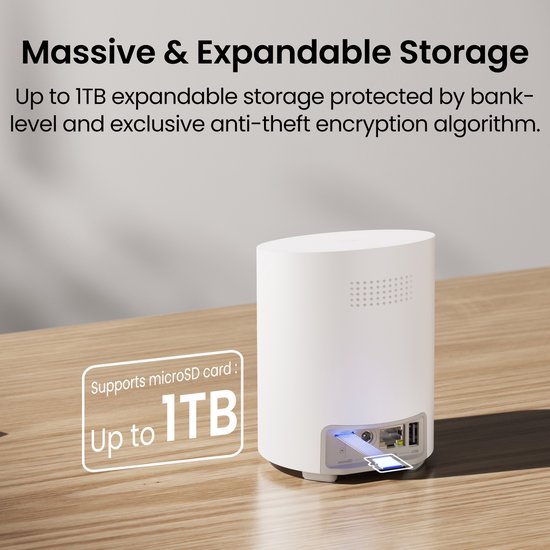 Reolink 5MP Draadloos Beveiligingscamerasysteem - AI-samenvatting - Slimme Detectie - IP67 Waterdicht - Hub 1 Lite + 2x Argus Serie B330 van Reolink — afbeelding 4