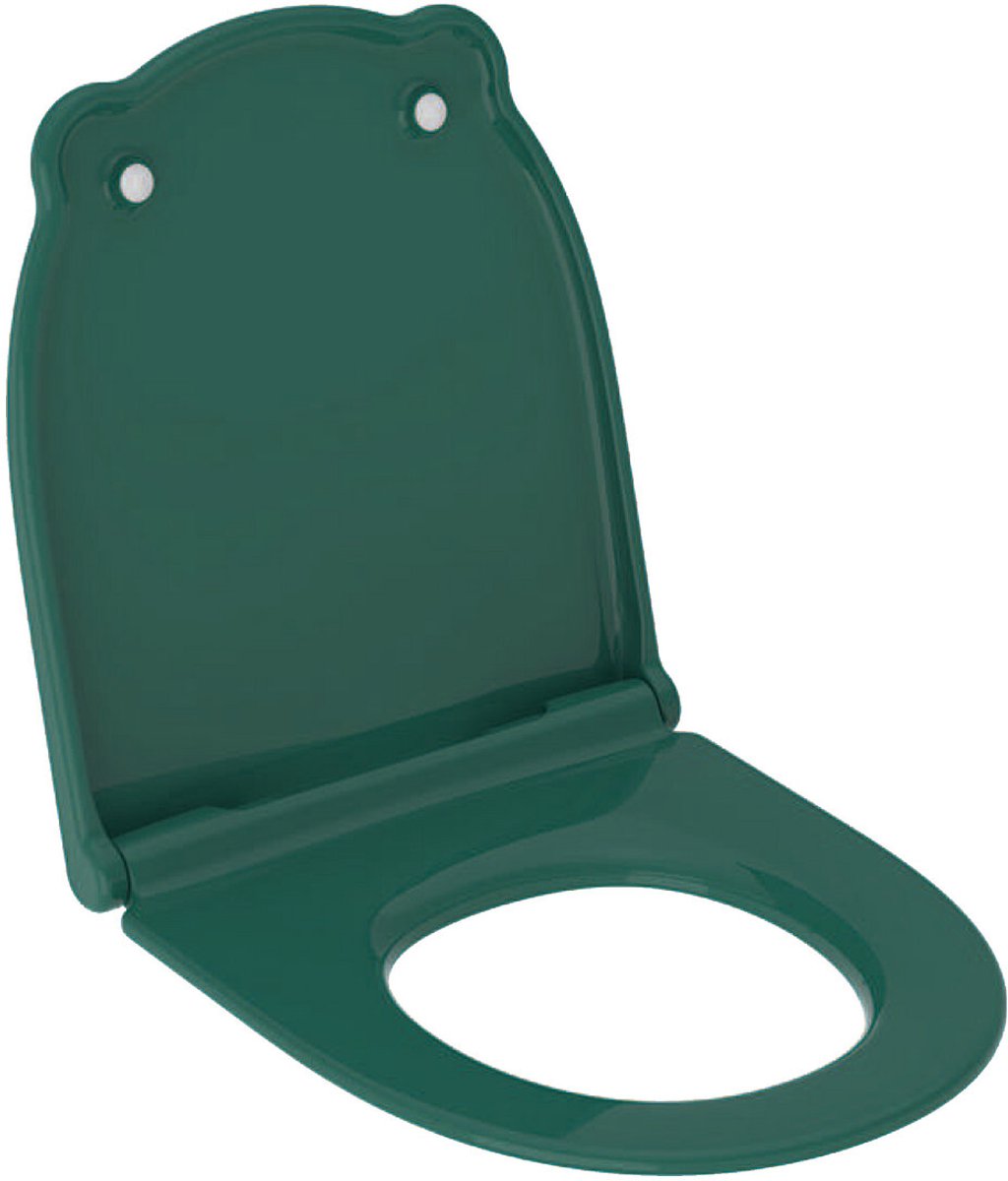 Geberit Bambini Closetzitting top-fix 34x40x5,5 cm Woudgroen