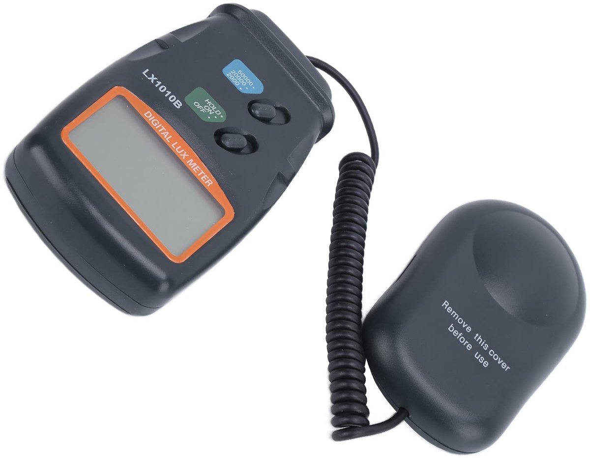 Dailygoods- Lichtmeter Nauwkeurige Sensor - Digitale Luxmeter - Lichtgewicht Ontwerp - Gebruiksvriendelijk - Ideaal voor Fotografie/Tuinbouw - LCD-scherm