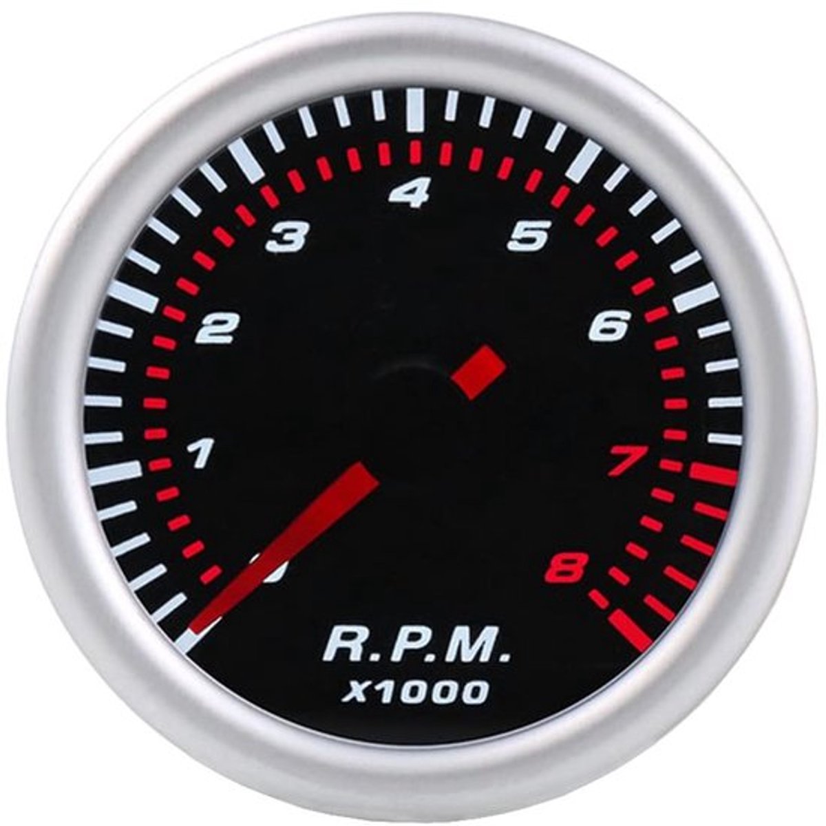 Allecto - Motorfiets Tachometer - Led Display - Universeel en