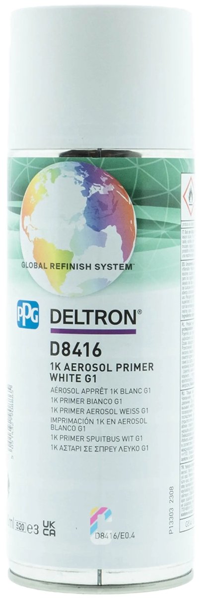 PPG D8416 1K Primer Wit G1 Spuitbus