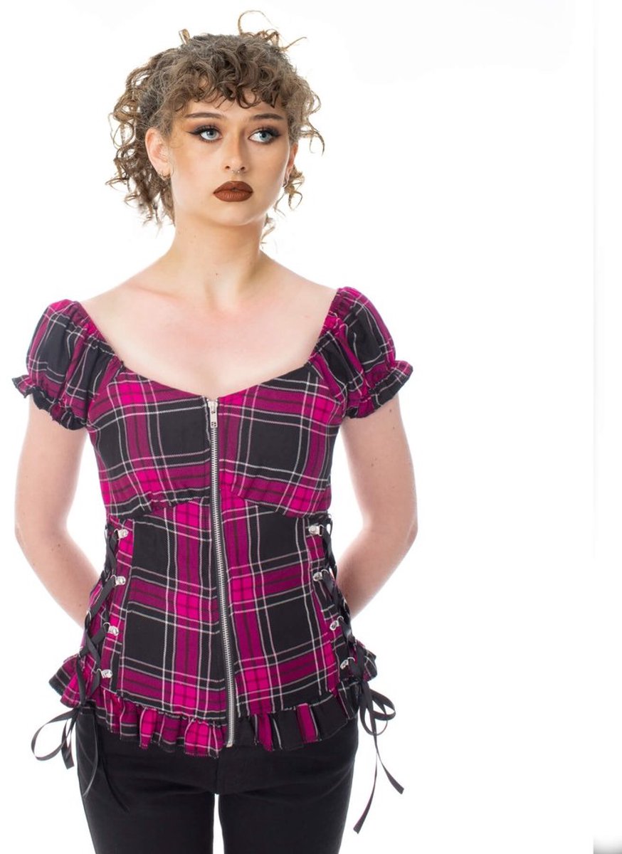 Heartless Hemlock Top Dames Top - roze - M