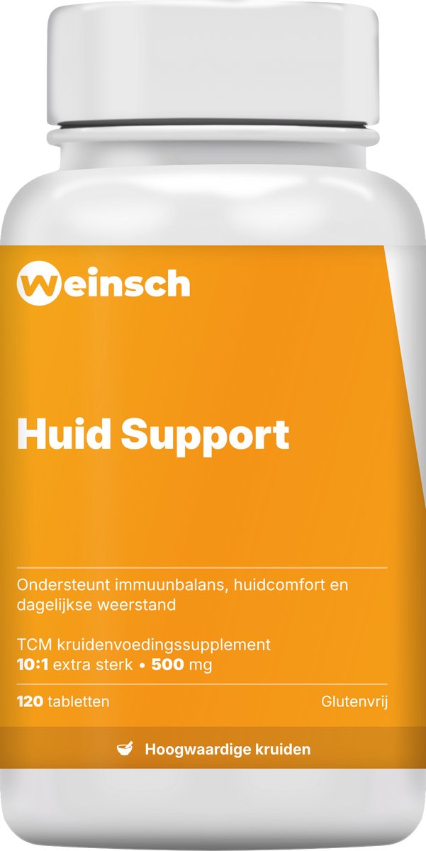 Weinsch Huid Support (Yu Ping Feng Pian) | 10:1 extra sterk | 500mg | 120 tabletten