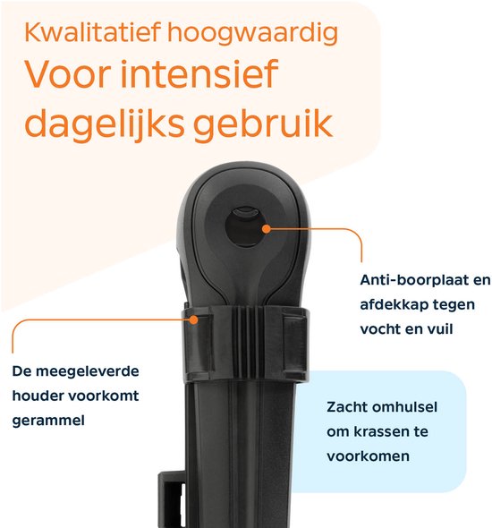 AXA Fold 100 - Vouwslot - Fietsslot - Voor elk type Fiets - Met Houder - 100 cm lang - Zwart van AXA — afbeelding 3