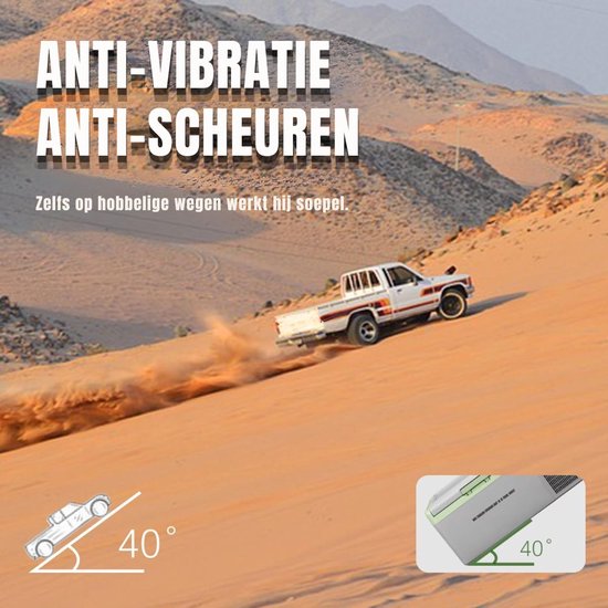 KAD® Koelbox Elektrisch - Compacte Elektrische Koelkast voor onderweg - Draagbare Mini Koelkast voor Auto & Reizen - Grijs - 32cm x 60cm x 26cm van Kad — afbeelding 5