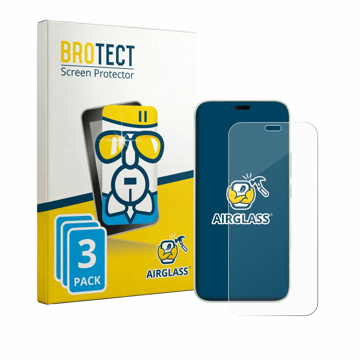 Screenprotector 3 Stuks voor Honor 600e Beschermglas transparant