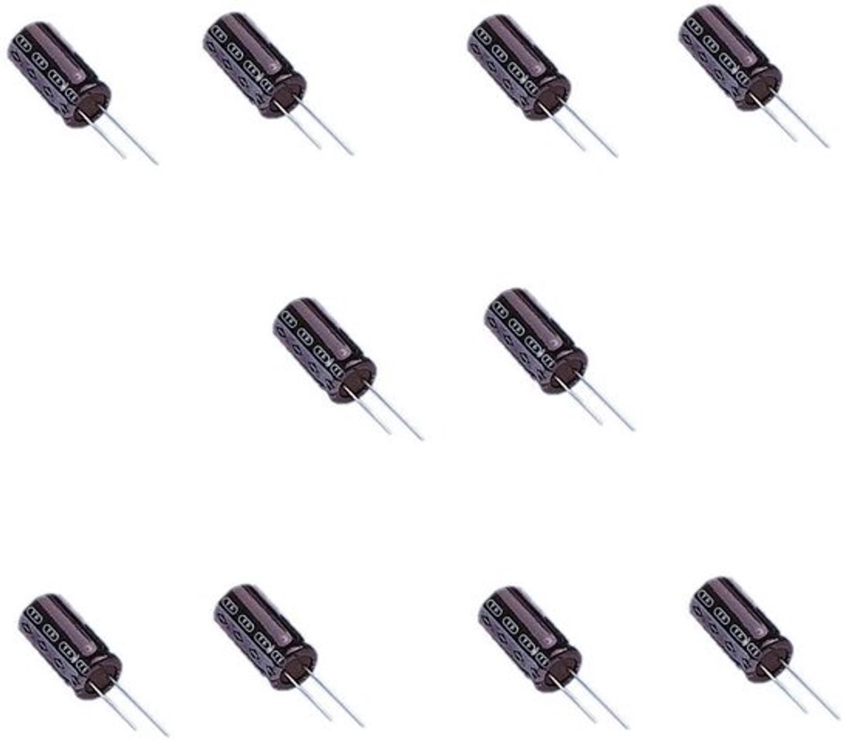 Allecto - Set van 10 Elektrolytische Condensatoren 1000 uF