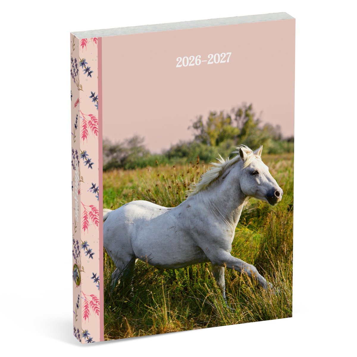 Amazone schoolagenda 2026/2027 - wit paard