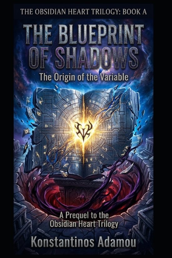 Obsidian Heart Trilogy-The Blueprint of Shadows - cover