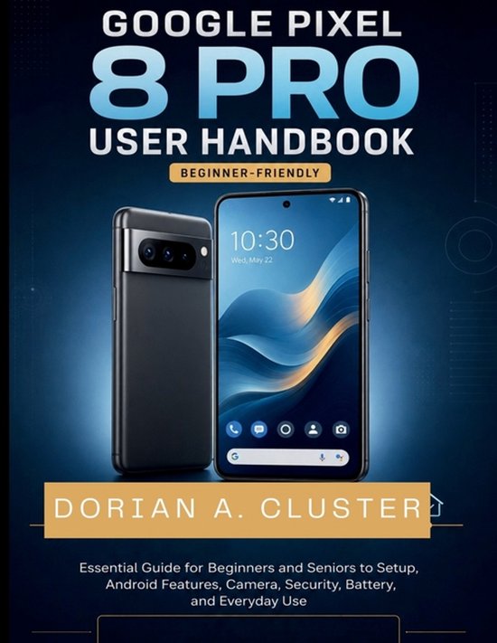 Google Pixel 8 Pro User Handbook - cover