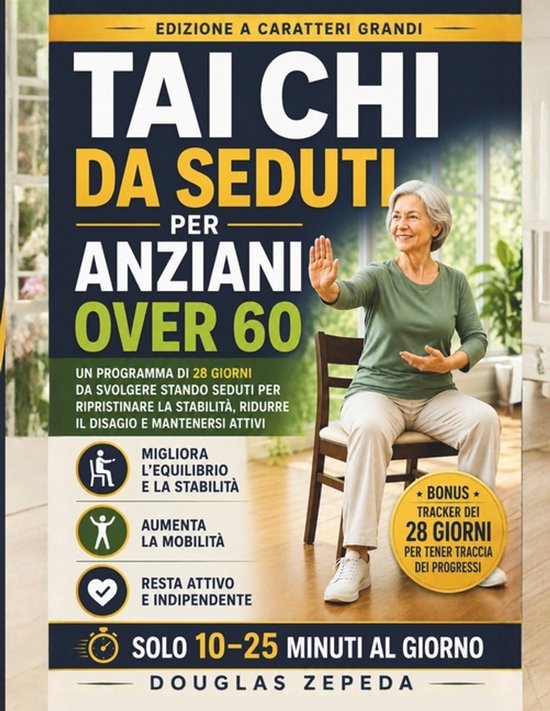Tai Chi Da Seduti Per Anziani Over 60 - cover