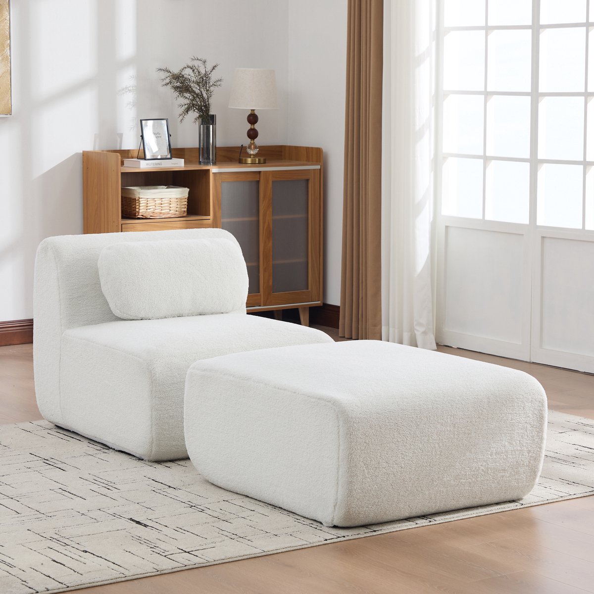 STILVORA Modulaire Zitbank - Boneless Comfort - Zonder Montage - Voor Woonkamer En Slaapka