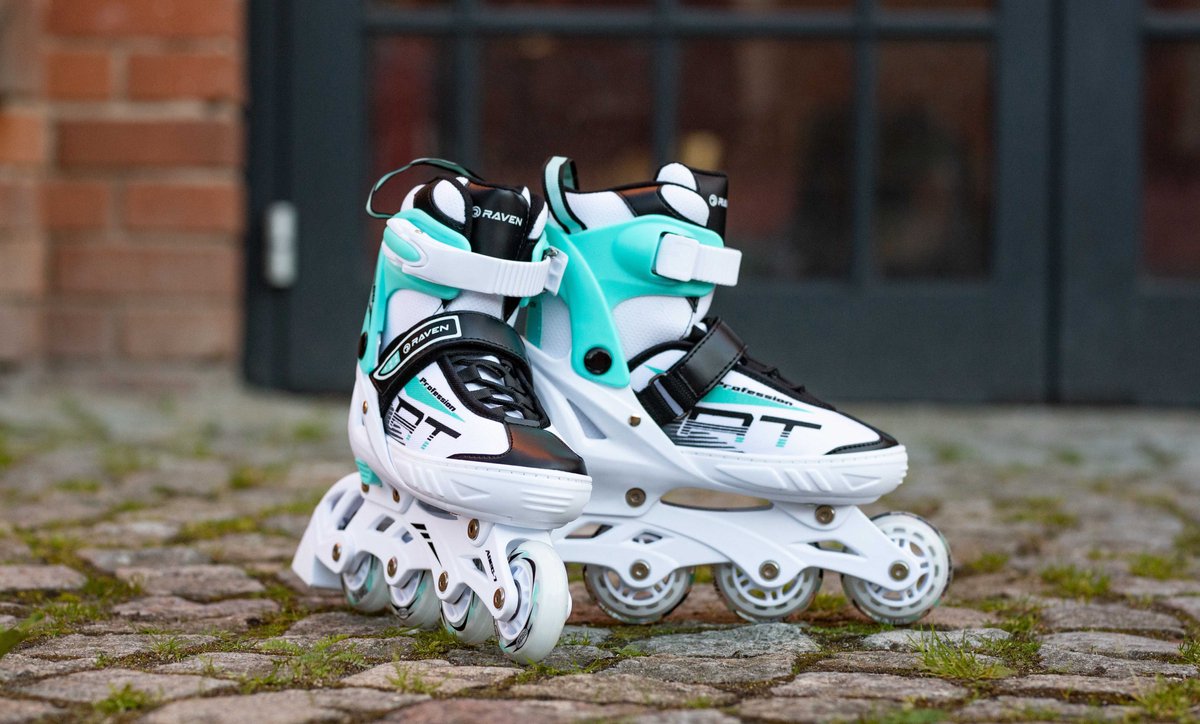 RAVEN Profession 3-in-1 Inline Skates/Rolschaatsen 31-35 Wit