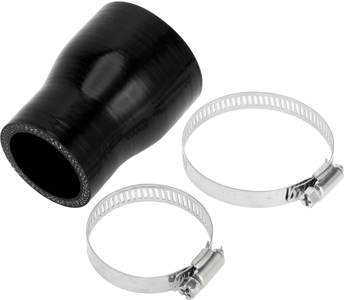 JHUBERS- Silicone Slang 4-Laags - Rechte Koppeling - Binnendiameter 38mm/51mm - Lengte 76mm - Dikte 5mm - Bestand tegen hoge temperaturen - Koelslang