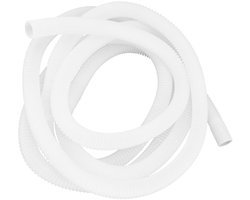 Dailygoods- Afvoerslang 3 Meter - Flexibele Slang - Hoge Druk Bestendig - Slang voor Wasmachine/ Airco - Duurzaam Plastic - Eenvoudig in Gebruik - Waterafvoerslang