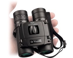 Verrekijker voor volwassene & kinderen, klein en compact - inc. nekband & draagtas - 8x21 BAK4 binoculars - kleine compacte reis verrekijkers voor vogels & safari
