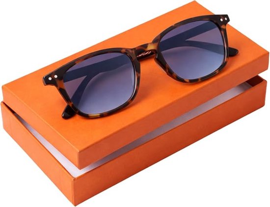 Silac Sol Turtle Rubber 7550 - Zonneleesbril voor dames en heren - +1.00