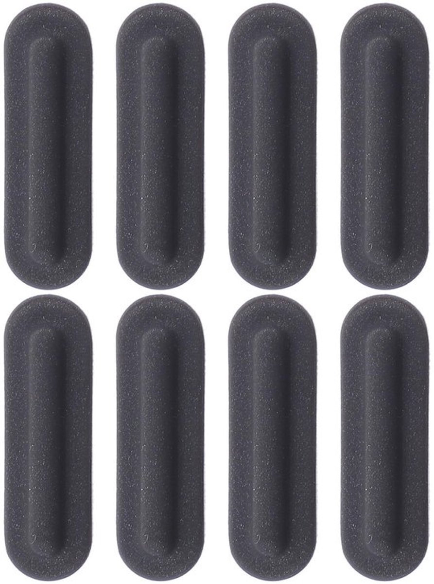 Dailygoody - Rubberen Vloer Schaal - Laptop Voetkussens - 8 Stuks