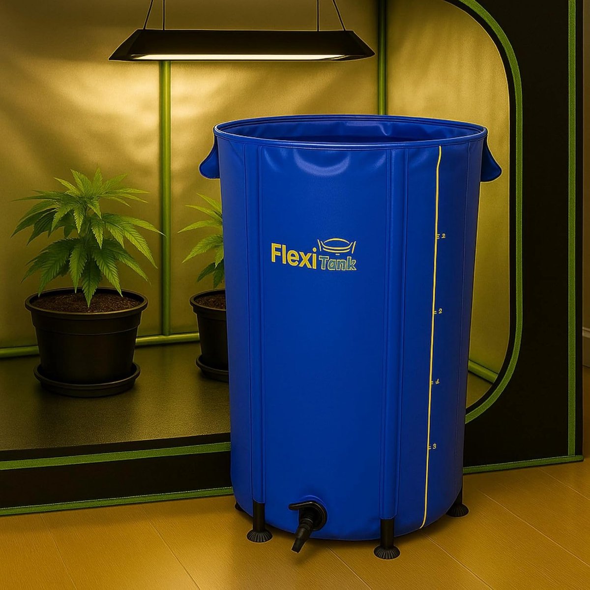 Water Tank - Regenton Opslagvat - Buiten Water Opslaan - Extra Verzegelde Naden - 750 Liter - Zwart