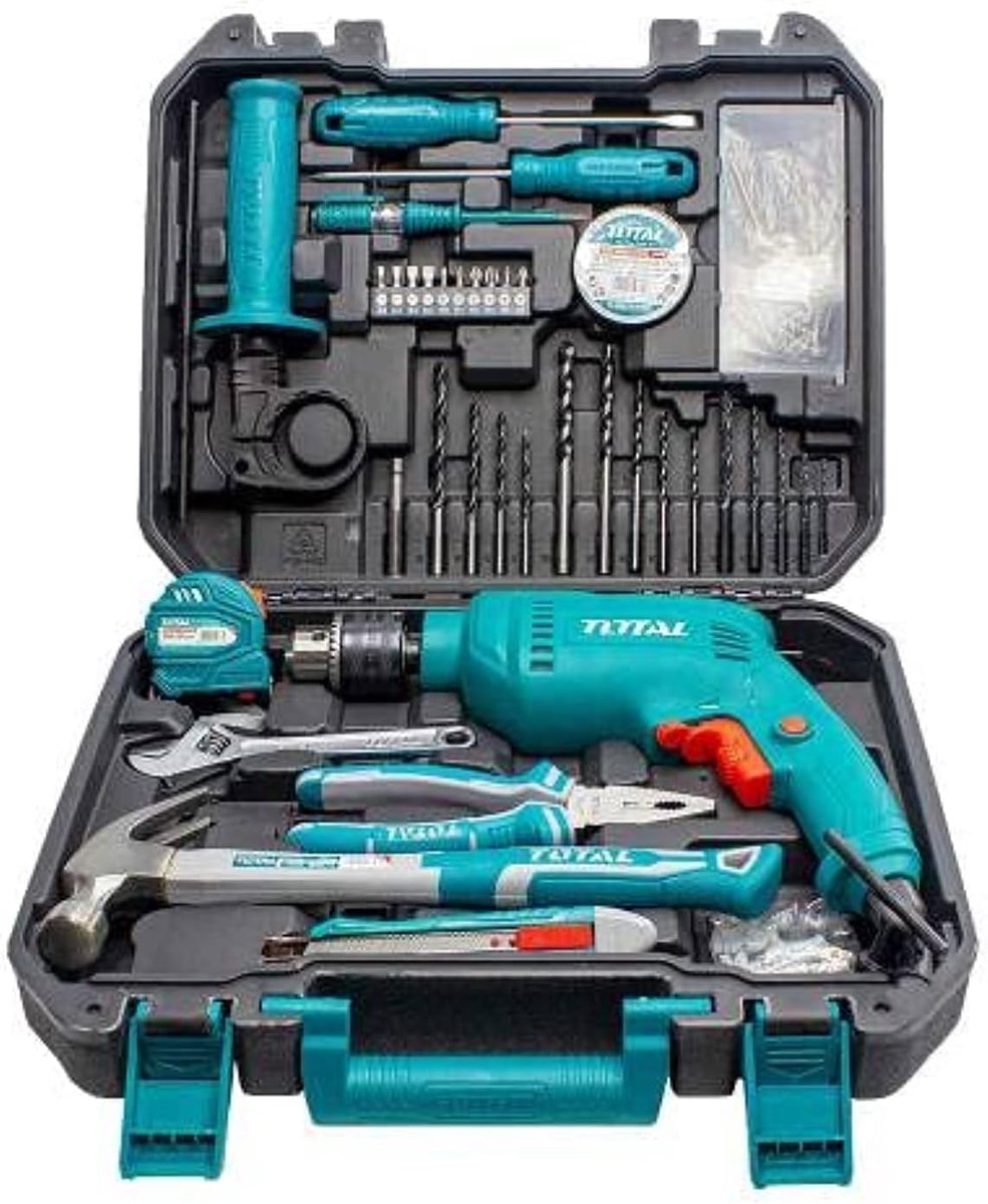 Gereedschapset - Tassenset - Klus Klussen - 115-delig - 680 Watt - Meerkleurig