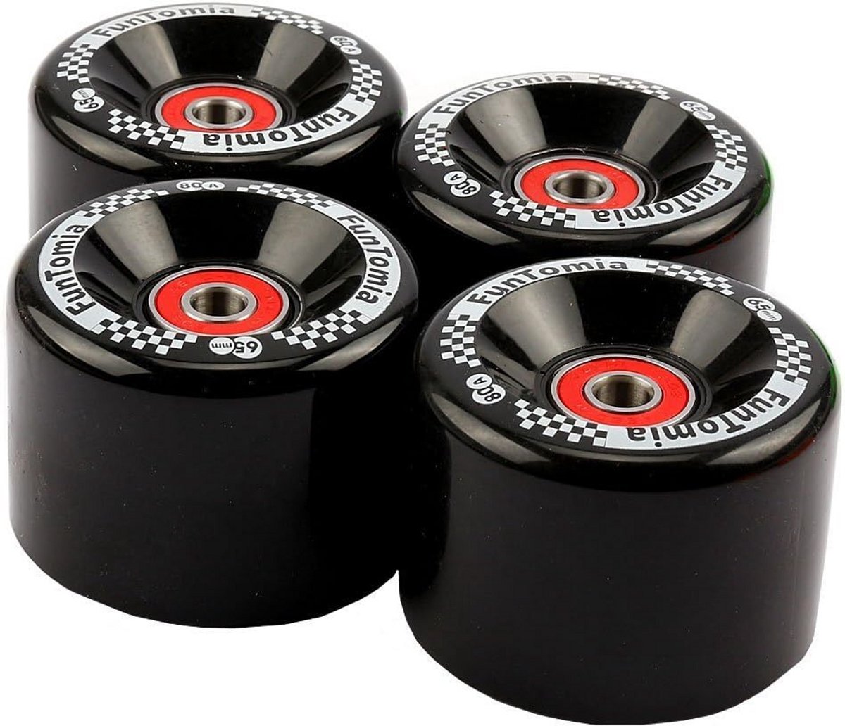 Longboard wielen Skateboard onderdelen Cruisen en sliden Inclusief lagers 65 x 45 mm