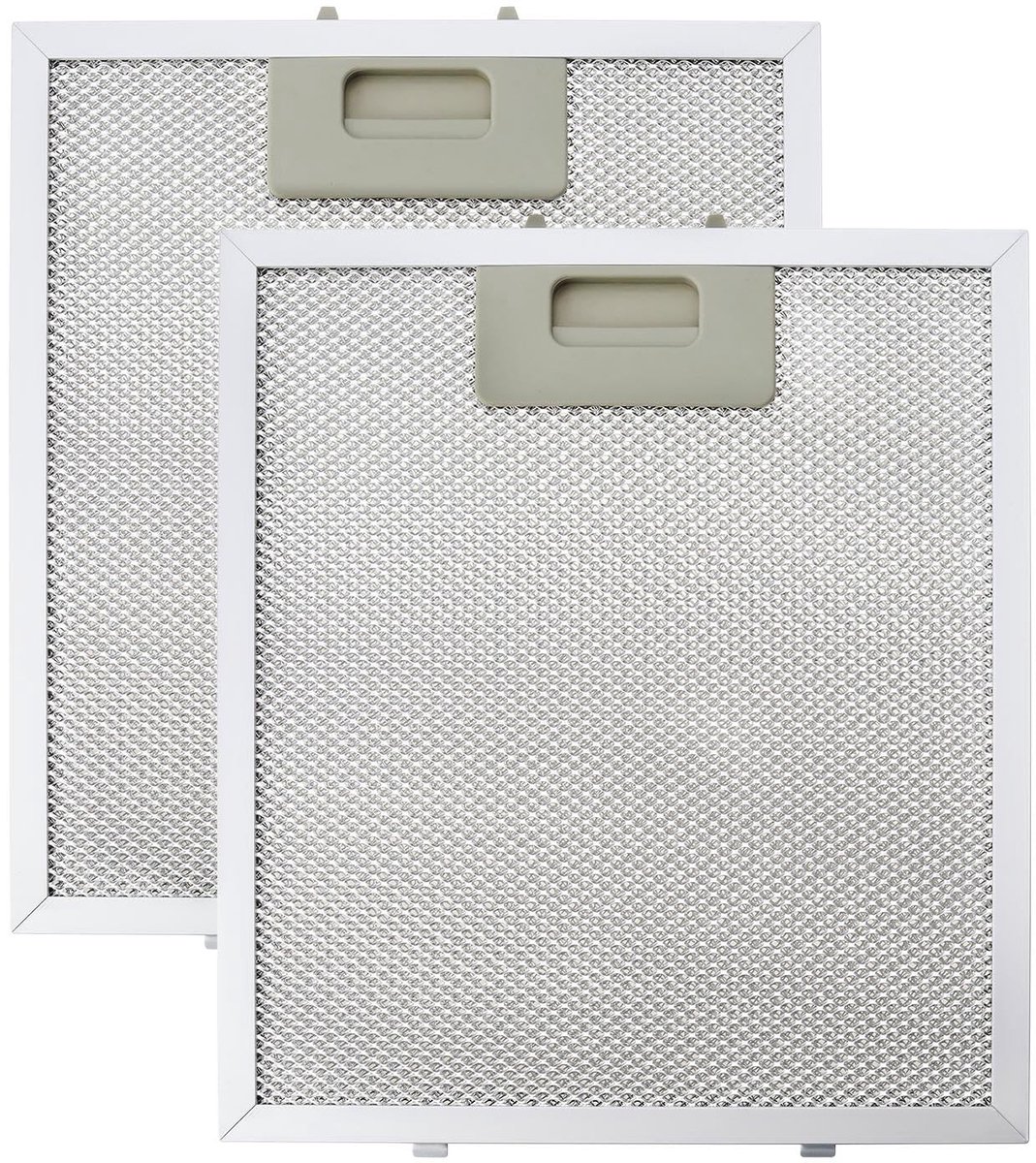 Dailygoods- Extractorfilter 2 Stuks - Aluminiumlegering - 5 Lagen - 260 x 230 mm - Afzuigkapfilters Universeel - Superieure Filtratie - Afzuigkapfilter
