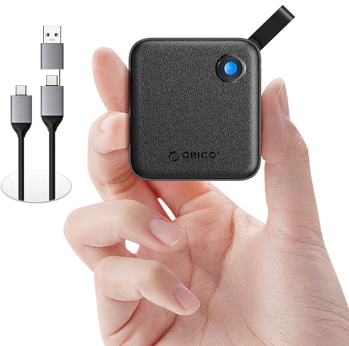 Externe SSD - Opslag Drive - Data Opslaan - Snelle Overdracht - 2 TB - Zwart